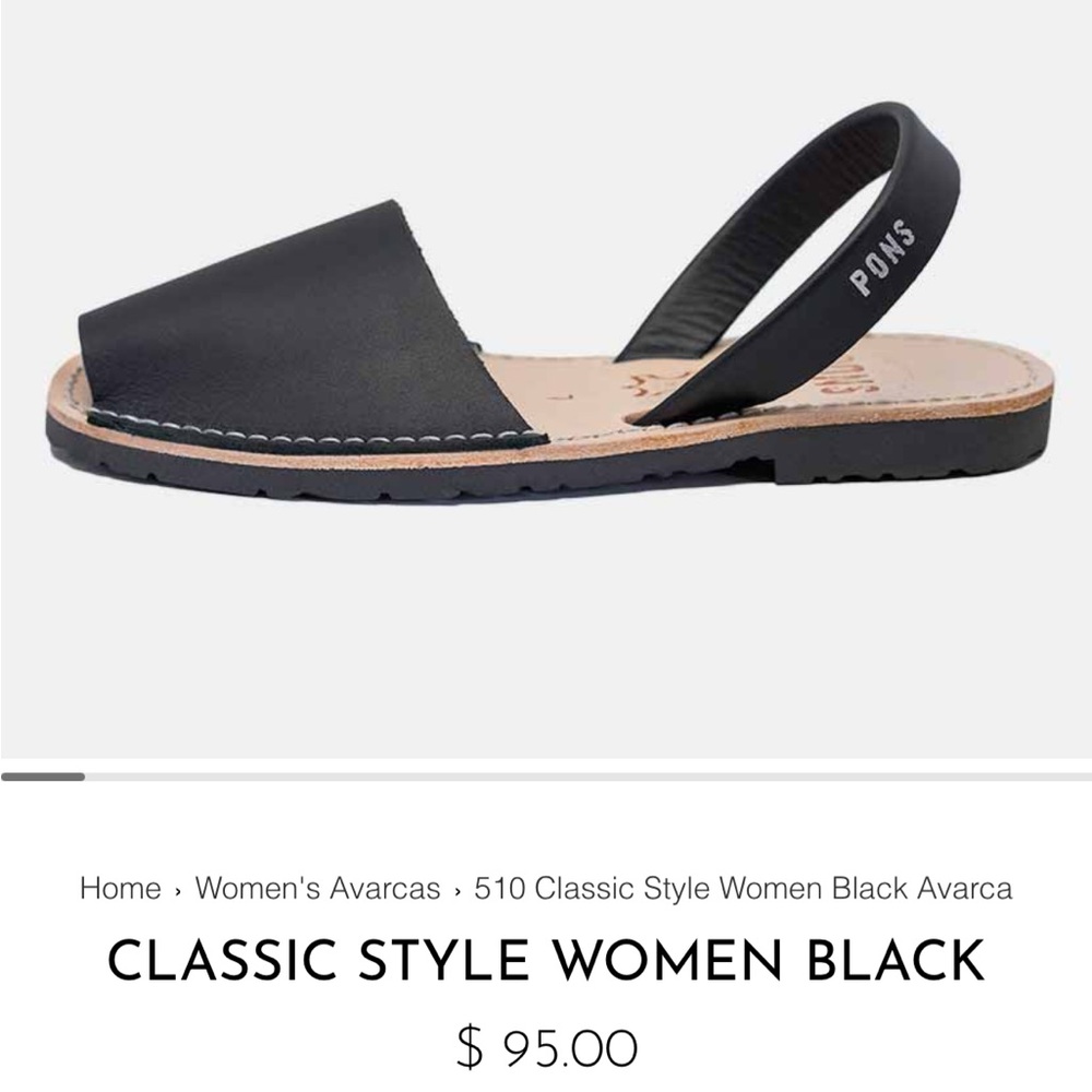 Pons Classic Style Sandals